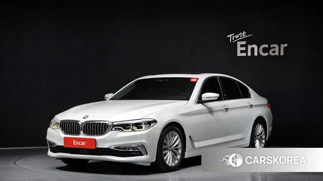 BMW 5 Series (G30) 2018 Белый из Кореи
