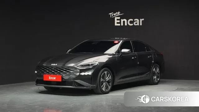 Kia K8 Hybrid 2021 Серый из Кореи