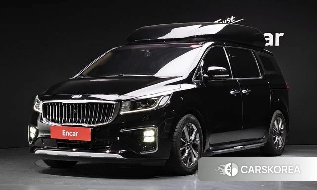Kia The New Carnival 2020 Черный из Кореи