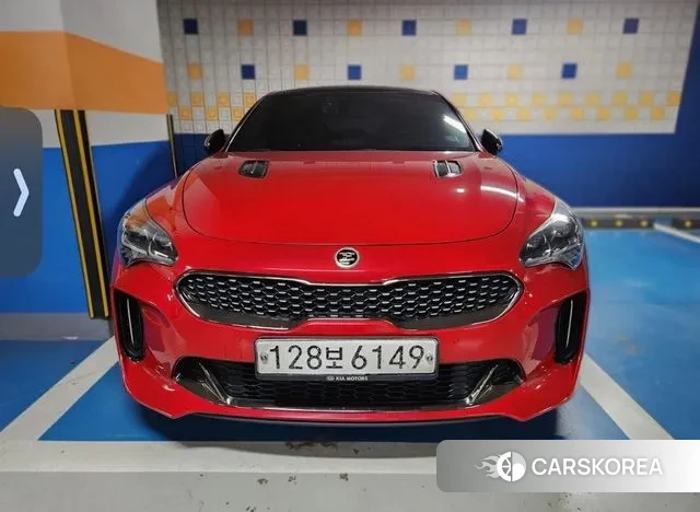 Kia Stinger 2019 Красный из Кореи