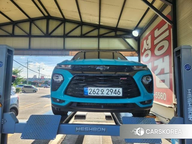 Chevrolet (GM Daewoo) Trailblazer 2021 Синий из Кореи