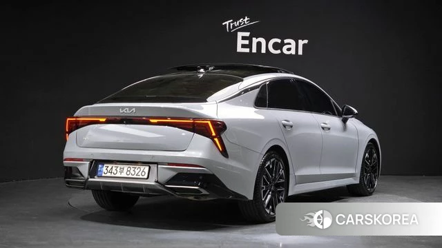 Kia The New K5 3rd generation 2024 Серебристо-серый из Кореи