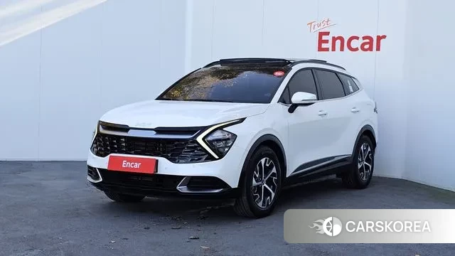 Kia Sportage 5th Generation Hybrid 2021 Белый из Кореи