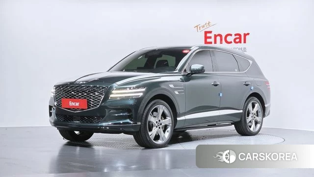 Genesis GV80 2023 Темно-зеленый из Кореи