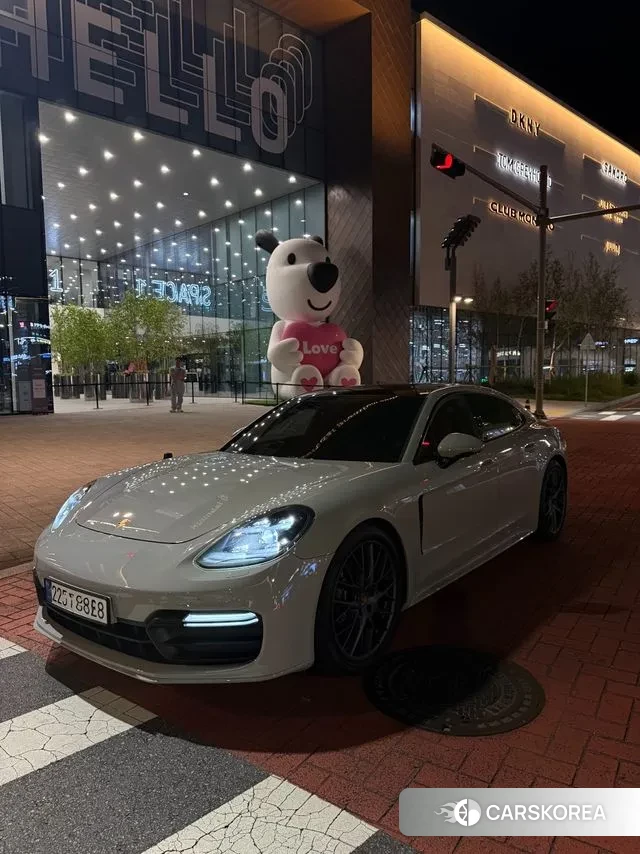 Porsche Panamera (971) 2018 Серый из Кореи