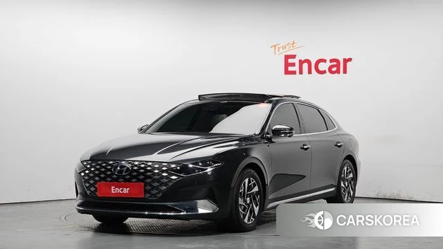 Hyundai The New Grandeur IG Hybrid 2020 Серый из Кореи