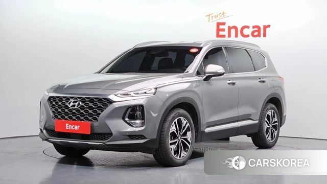 Hyundai Santa Fe TM 2019 Серый из Кореи