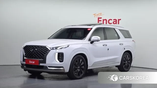 Hyundai Palisade 2022 Белый из Кореи