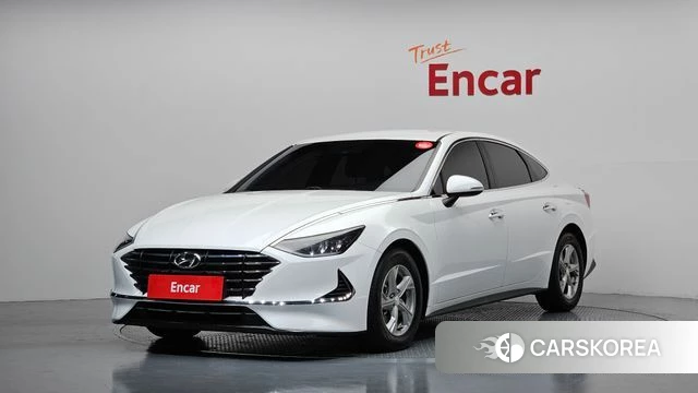 Hyundai Sonata (DN8) 2019 Белый из Кореи