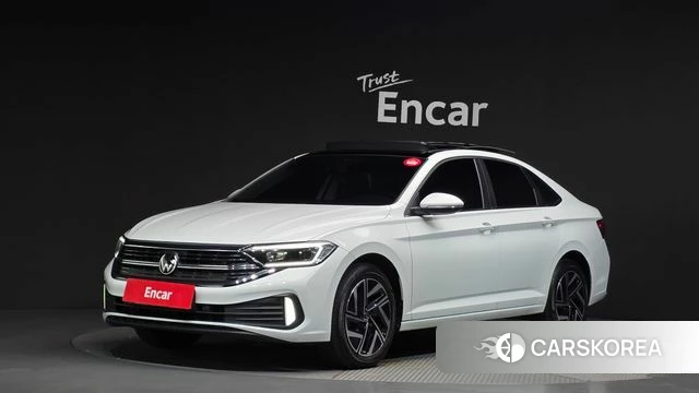 Volkswagen 7th Generation of Jetta 2023 Белый из Кореи