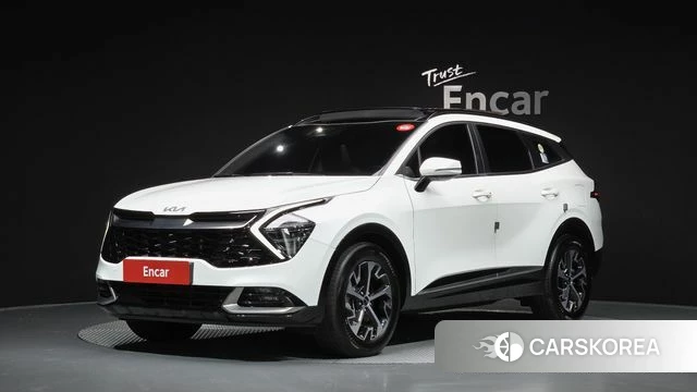 Kia Sportage 5th Generation Hybrid 2021 Белый из Кореи