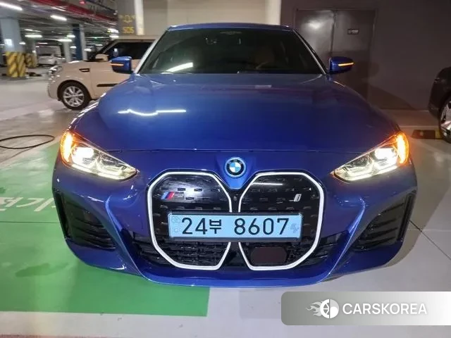 BMW i4 2022 Синий из Кореи