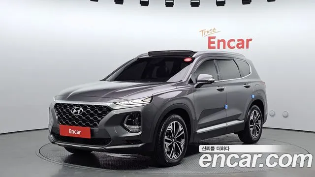 Hyundai Santa Fe TM 2020 Серый из Кореи