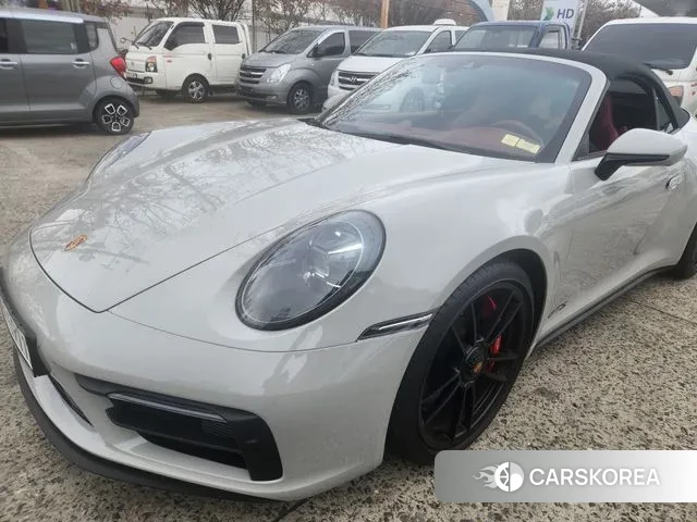 Porsche 911(992) 2023 Белый из Кореи