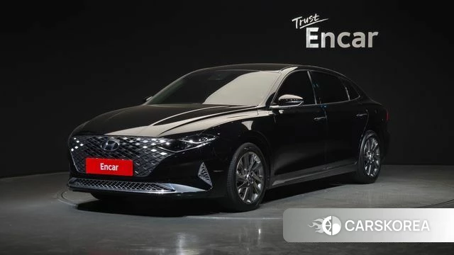 Hyundai The New Grandeur IG Hybrid 2020 Черный из Кореи