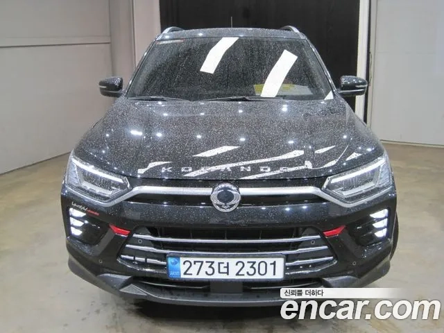 Ssangyong Beautiful Korando 2023 Черный из Кореи