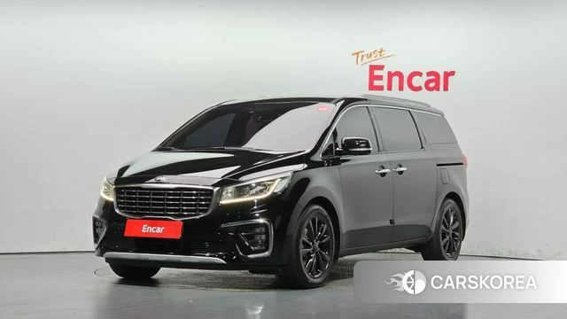 Kia The New Carnival 2018 Черный из Кореи