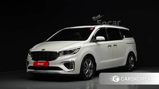 Kia The New Carnival 2019 Белый из Кореи
