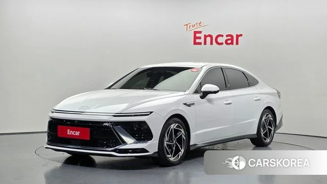 Hyundai Sonata D Edge Hybrid (DN8) 2024 Белый из Кореи