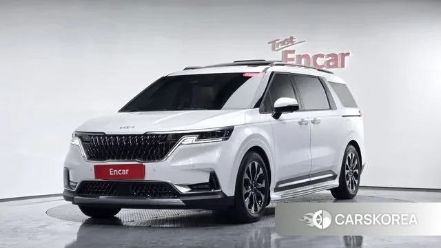 Kia Carnival 4th generation 2021 Белый из Кореи