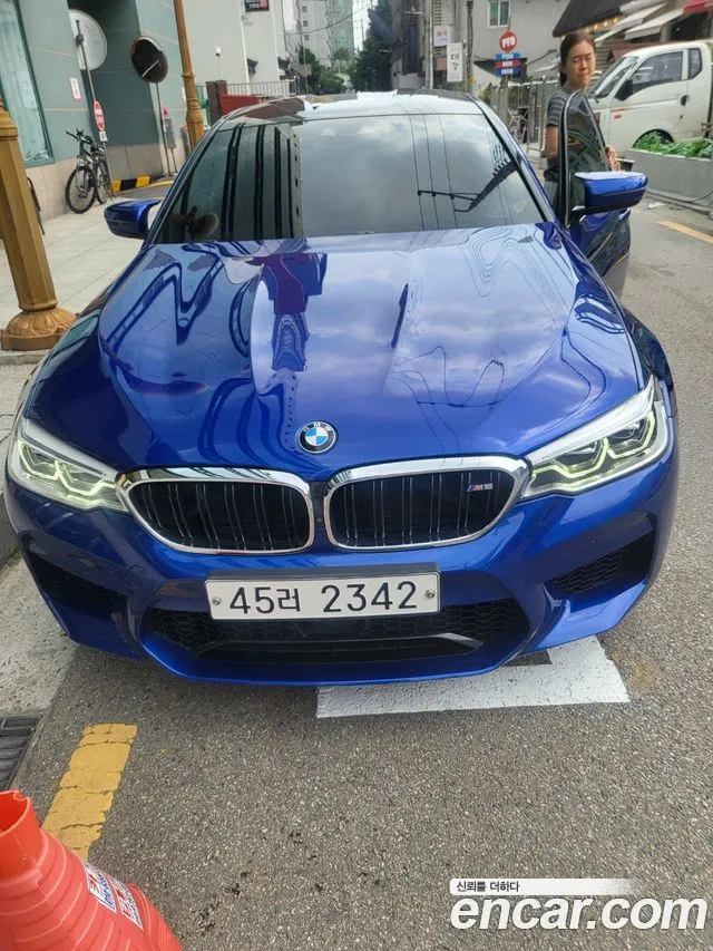 BMW M5 (F90) 2019 Синий из Кореи