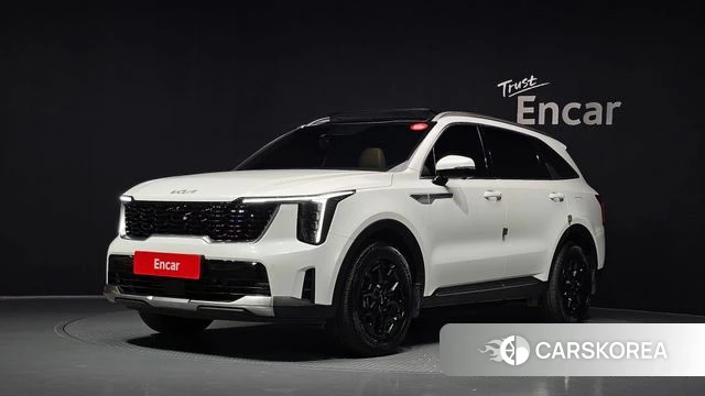 Kia The New Sorento 4th Generation 2025 Белый из Кореи