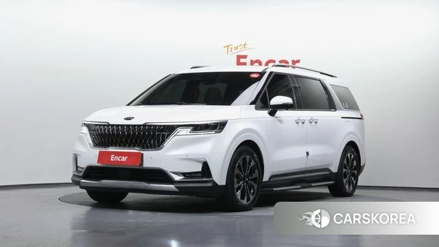 Kia Carnival 4th generation 2021 Белый из Кореи