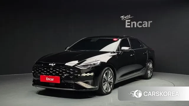 Kia K8 Hybrid 2023 Черный из Кореи