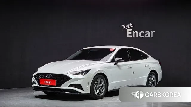 Hyundai Sonata (DN8) 2021 Белый из Кореи
