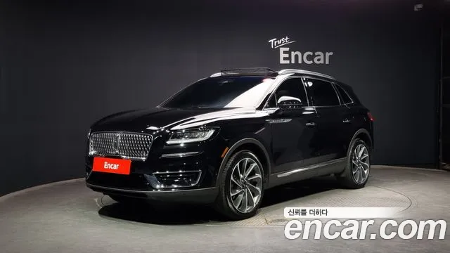 Lincoln Nautilus First generation 2020 Черный из Кореи