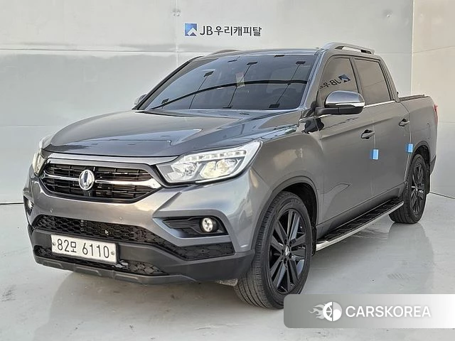 Ssangyong Rexton Sports 2018 Серый из Кореи