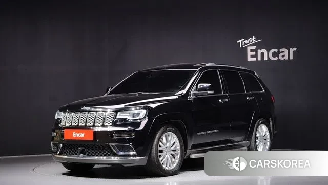 Jeep Grand Cherokee 2018 Черный из Кореи