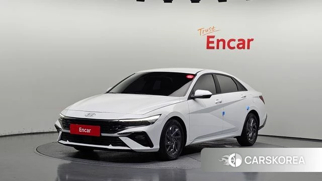 Hyundai The New Avante Hybrid (CN7) 2023 Белый из Кореи