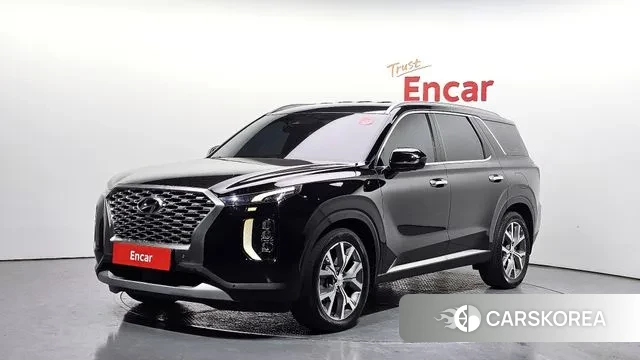 Hyundai Palisade 2022 Черный из Кореи