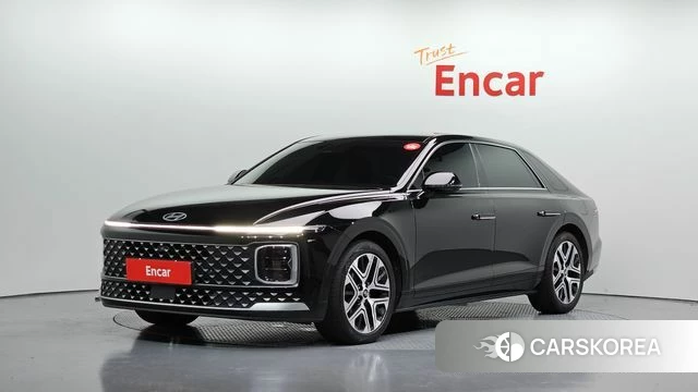 Hyundai Grandeur (GN7) 2023 Черный из Кореи