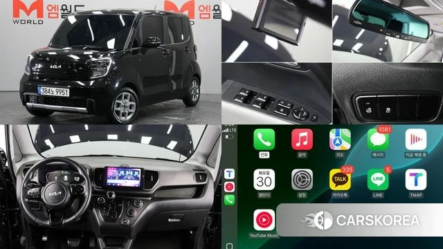 Kia The New Kia Ray 2022 Черный из Кореи