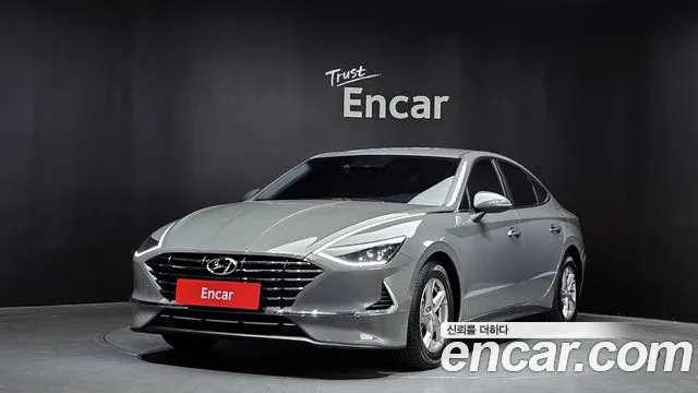 Hyundai Sonata (DN8) 2019 Серебристо-серый из Кореи