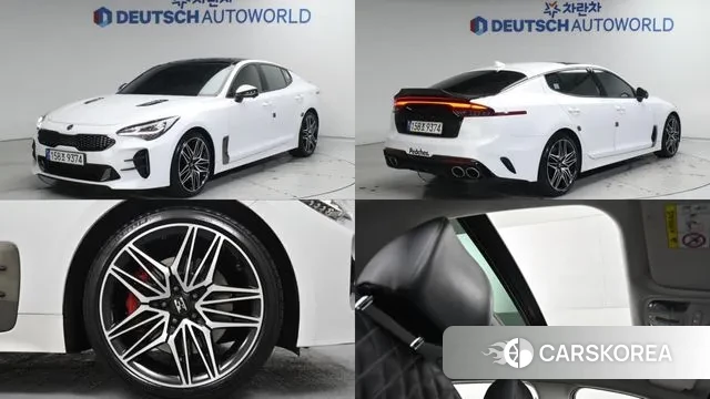 Kia Stinger Meister 2020 Белый из Кореи