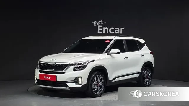 Kia Seltos 2022 Белый из Кореи