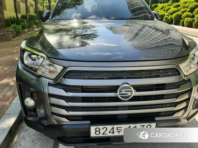Ssangyong The New Rexton Sport 2021 Серый из Кореи