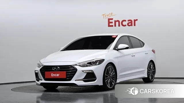 Hyundai Avante AD 2018 Белый из Кореи