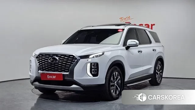 Hyundai Palisade 2021 Белый из Кореи