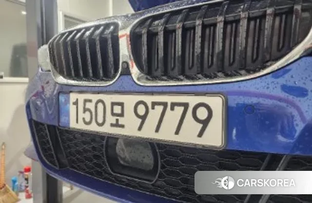 BMW 3 Series (G20) 2020 Синий из Кореи