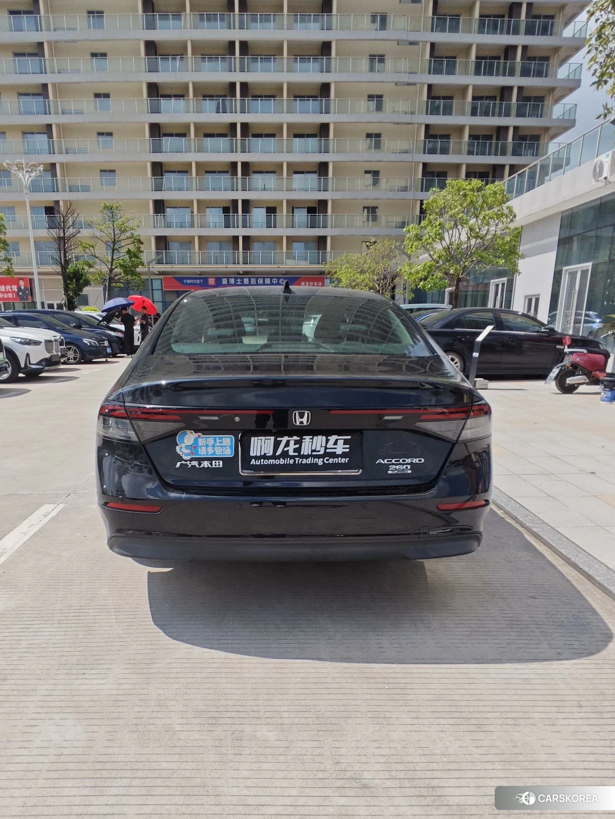 Honda Accord 2024 Черный из Китая