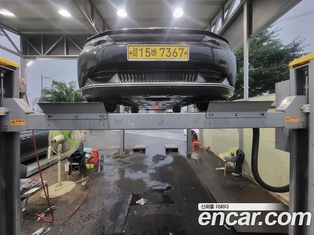 Kia EV6 2022 Черный из Кореи