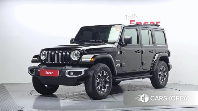 Jeep Wrangler (JL) 2024 Черный из Кореи