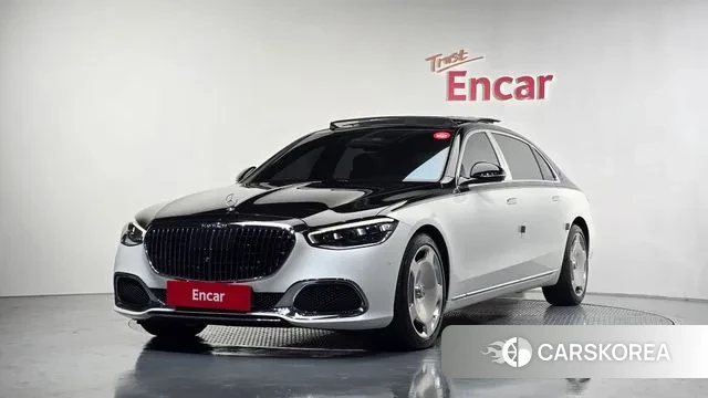 Mercedes-Benz S-Class W223 2023 Белый из Кореи