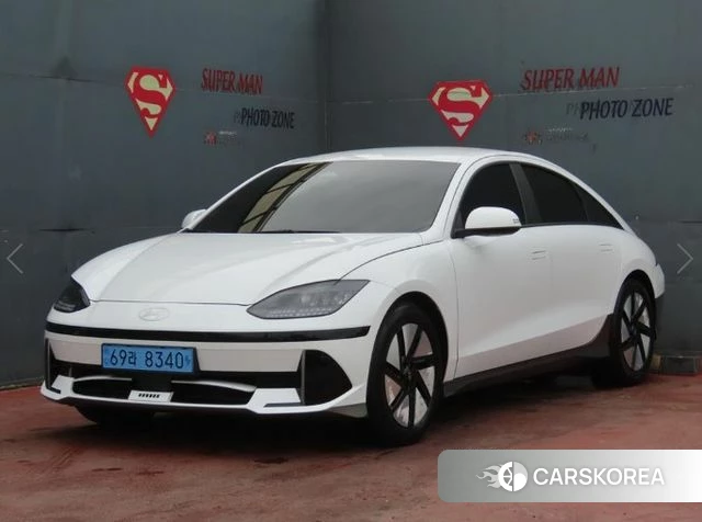 Hyundai Ionic 6 2024 Белый из Кореи