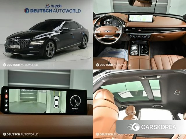 Genesis G80 (RG3) 2021 Черный из Кореи