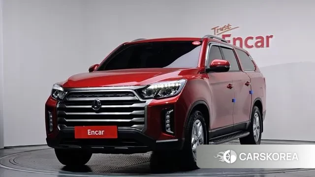 Ssangyong The New Rexton Sport 2022 Красный из Кореи